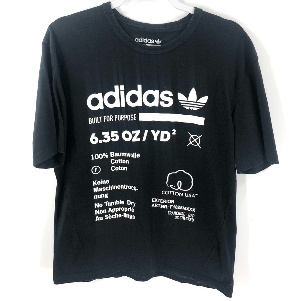 Adidas Originals Kaval Graphic Shirt Mens Small Streetwear Casual Cotton Classic